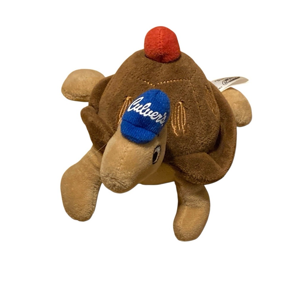 Culver's Turtle "Sundae" Plush Promotional Advertising Stuffed